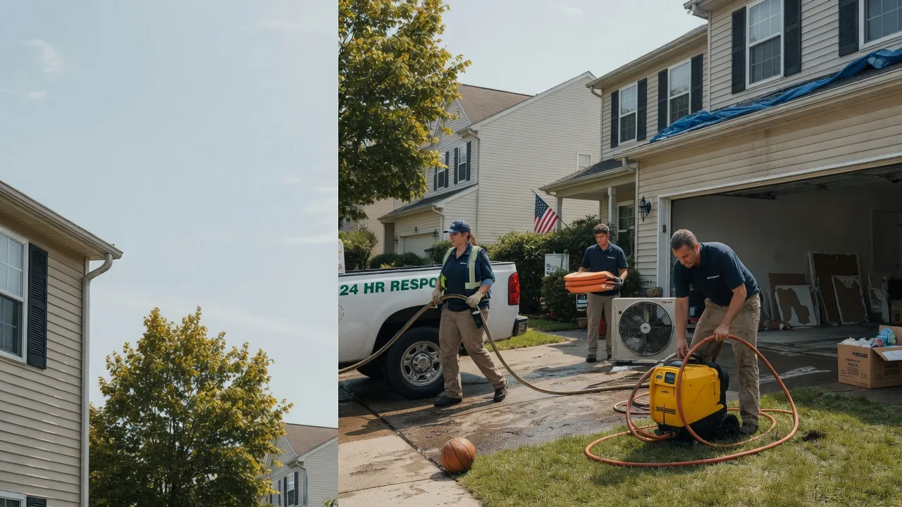 Emergency Water Damage Restoration in Sherwood, MD near me